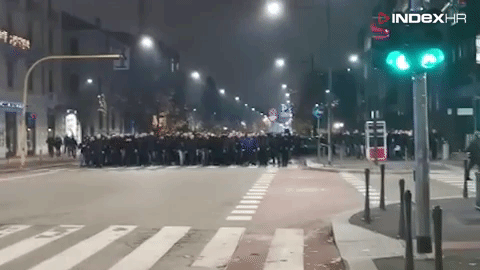Pogledajte veličanstveni korteo Boysa na putu prema San Siru